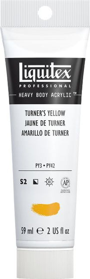 Heavy Body Acrylic 2oz Turners Yellow