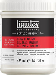 LIQUITEX HEAVY GEL MEDIUM 16 OZ