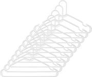 WHITMOR 10PACK PLASTIC HANGERS