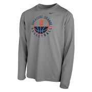 Syracuse Orange Branded Custom Sportswear Youth Legend Long Sleeve Shirt