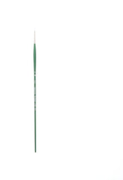 Summit White Synthetic Bristle Round 2/0 Long Handle
