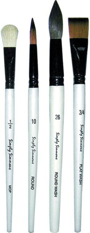 Simply Simmons Flat Wash 1 Inch Brush
