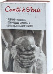 Charcoal Compressed Round 3B