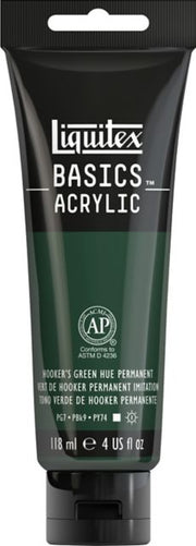 Basics 4oz Hookers Green Hue Permanent