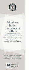 INKJET VELLUM TRANSLUCENT 8.5X11 20 SHEETS