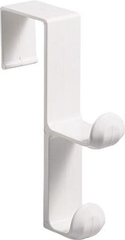 HOOK/DBL OVER DOOR/WHITE
