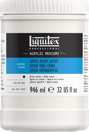 Super Heavy Body Gesso 32 Oz