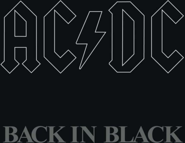 BACK IN BLACK